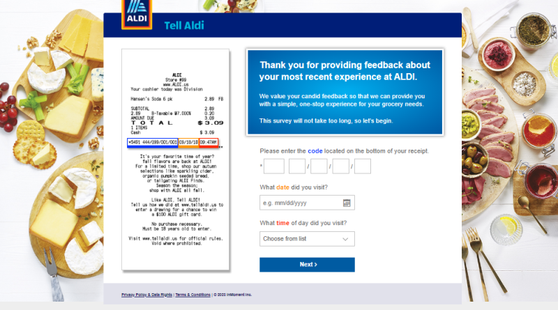 "www.tellaldi.us: Your Opinion Counts in Aldi’s Survey"
